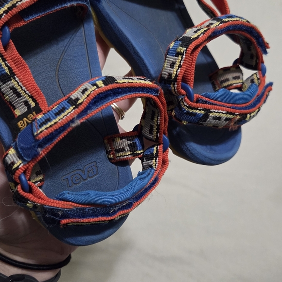 Teva Primary Colorful Kids Sandals Toddler Kids Little Boys 10 - Picture 8 of 8